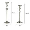 Ajna Small Silver Pillar Holder