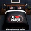 Linkin Park Design Bed Bedding Set 1 Duvet Cover + 2 Pillowcases Soft Breathable Household Bed Linens