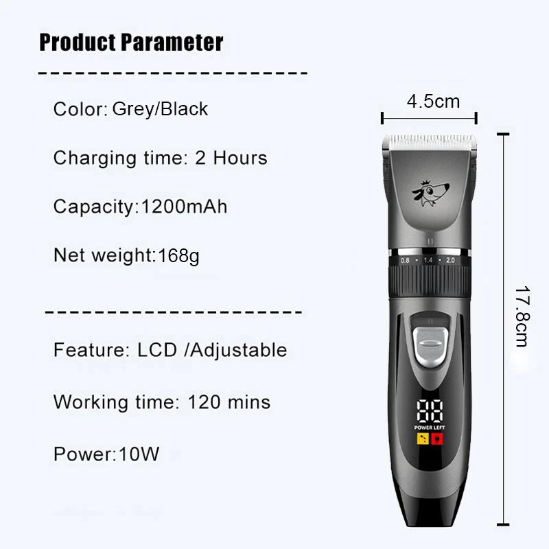 For Professional Dog Hair Clipper Pet Trimmer Cat Shaver Animal Foot Hair Cutting Machine Groomingr Sheeps Rabbits