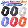 Adjustable Silicone Strap Hole Design Watch Straps for Google Fitbit Air for Men Women