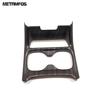 For Honda CR-V CRV  2024 2025 Carbon Fiber Center Console Water Cup Holder Decoration Frame Interior Accessories Car Styling