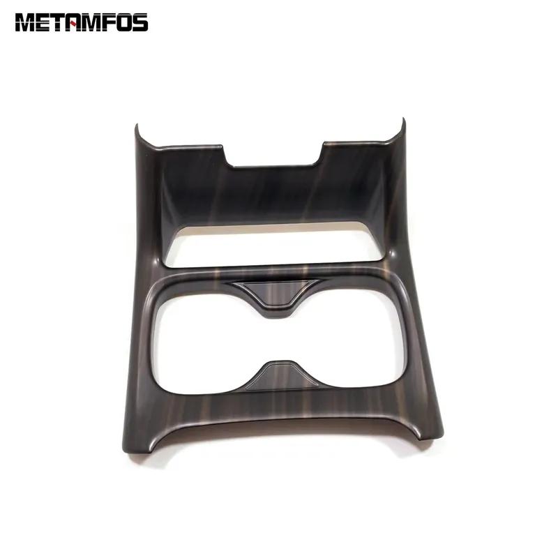 For Honda CR-V CRV  2024 2025 Carbon Fiber Center Console Water Cup Holder Decoration Frame Interior Accessories Car Styling