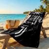 Juventus Customized Name Beach Towel Quick-Dry Soft Microfiber Suitable for Sports Travel Swimming Yoga Bathroom Beach And Pool
