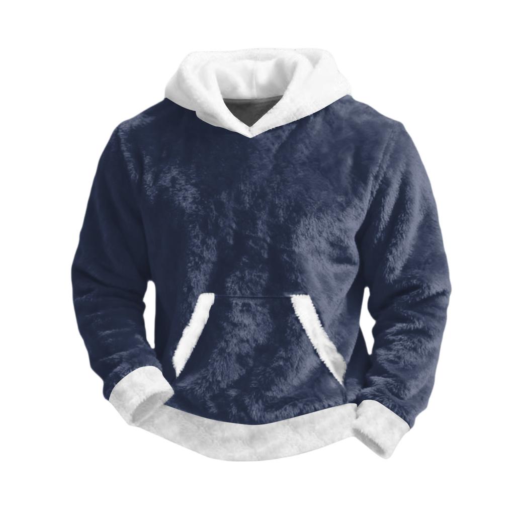 Sportstreningsdrakt med hette Unisex løpeantrekk Langermet genser Hettegenser Genser