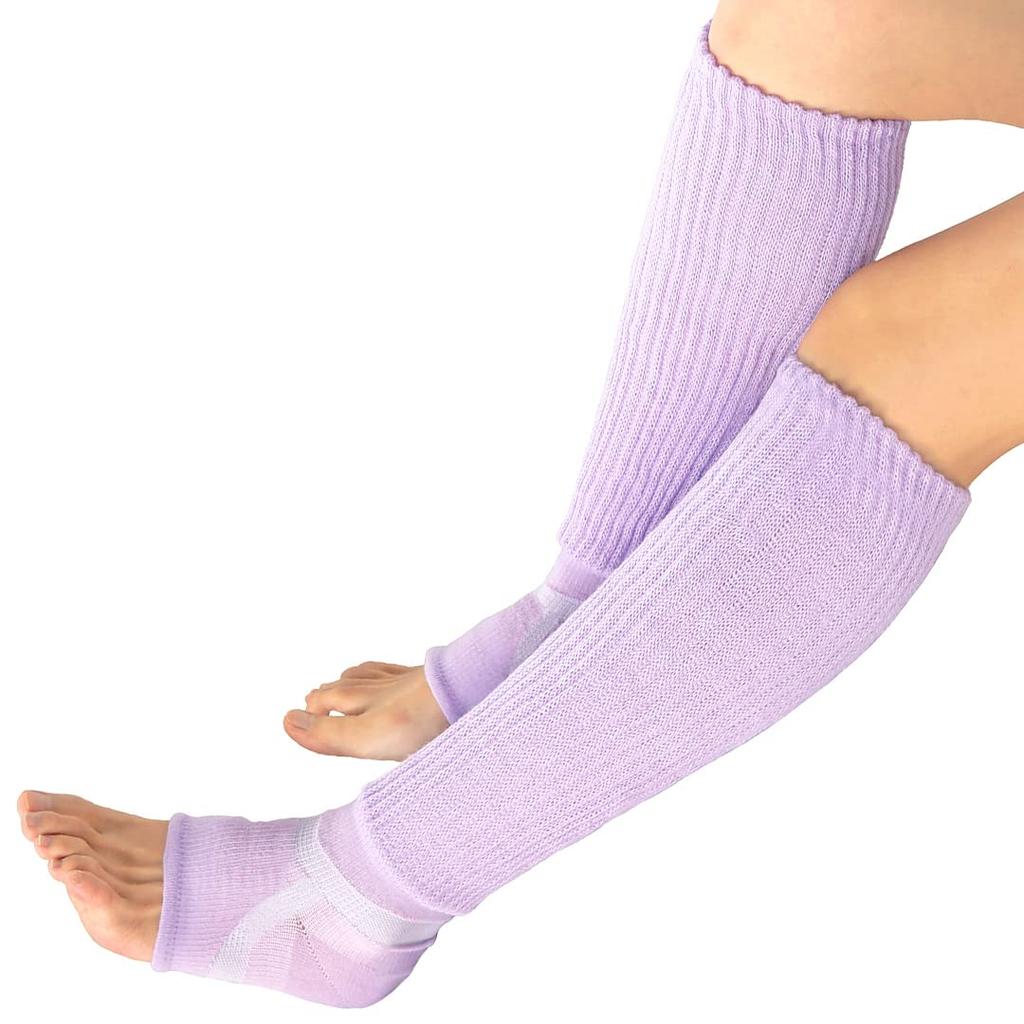 Cyplus Asituranu Calf Support for Prevents Nighttime Fluffy 3D Ankle Taping Sleeping, Cramps, Knit,