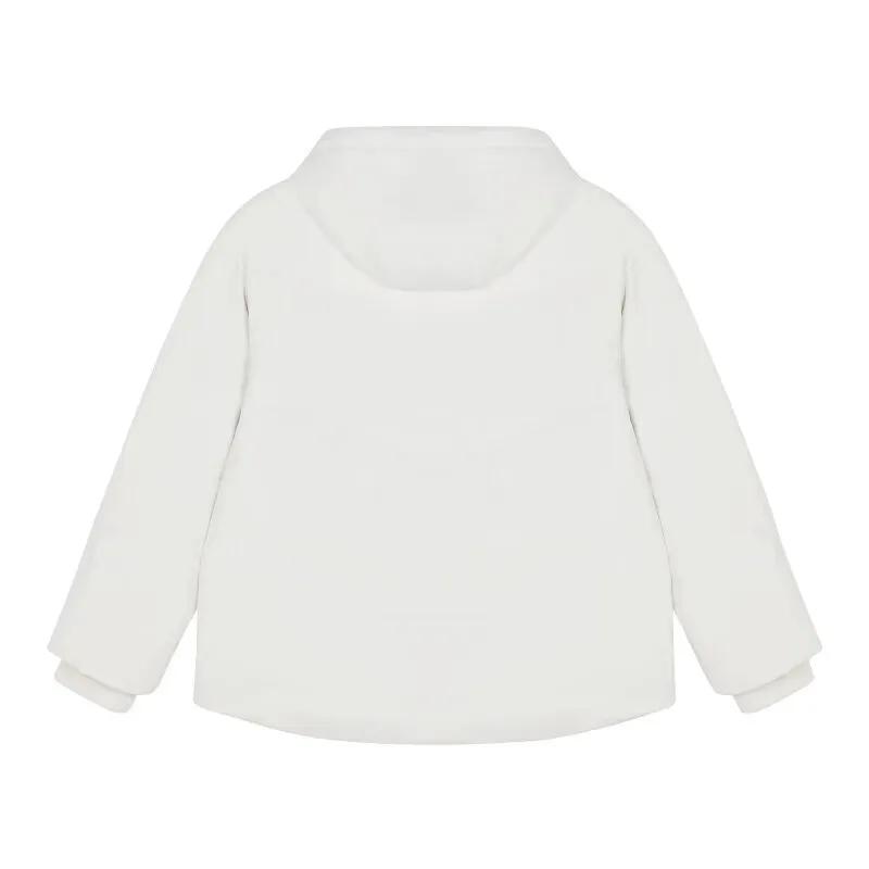 New Balance Down Jackets Women's White Hooded Moderate Other (Unisex) Down Jackets AWJ24301 CIC
