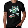 Traffic Light Cartoon T-Shirt Plus Size Basic Short Sleeve Top