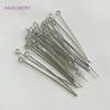 50pcs/bag 20-50mm Flat Head Pin/Ball Head Pin /Eye Pins 18K Gold Plated/Platinum Plated Pins For DIY Jewelry Making Supplies