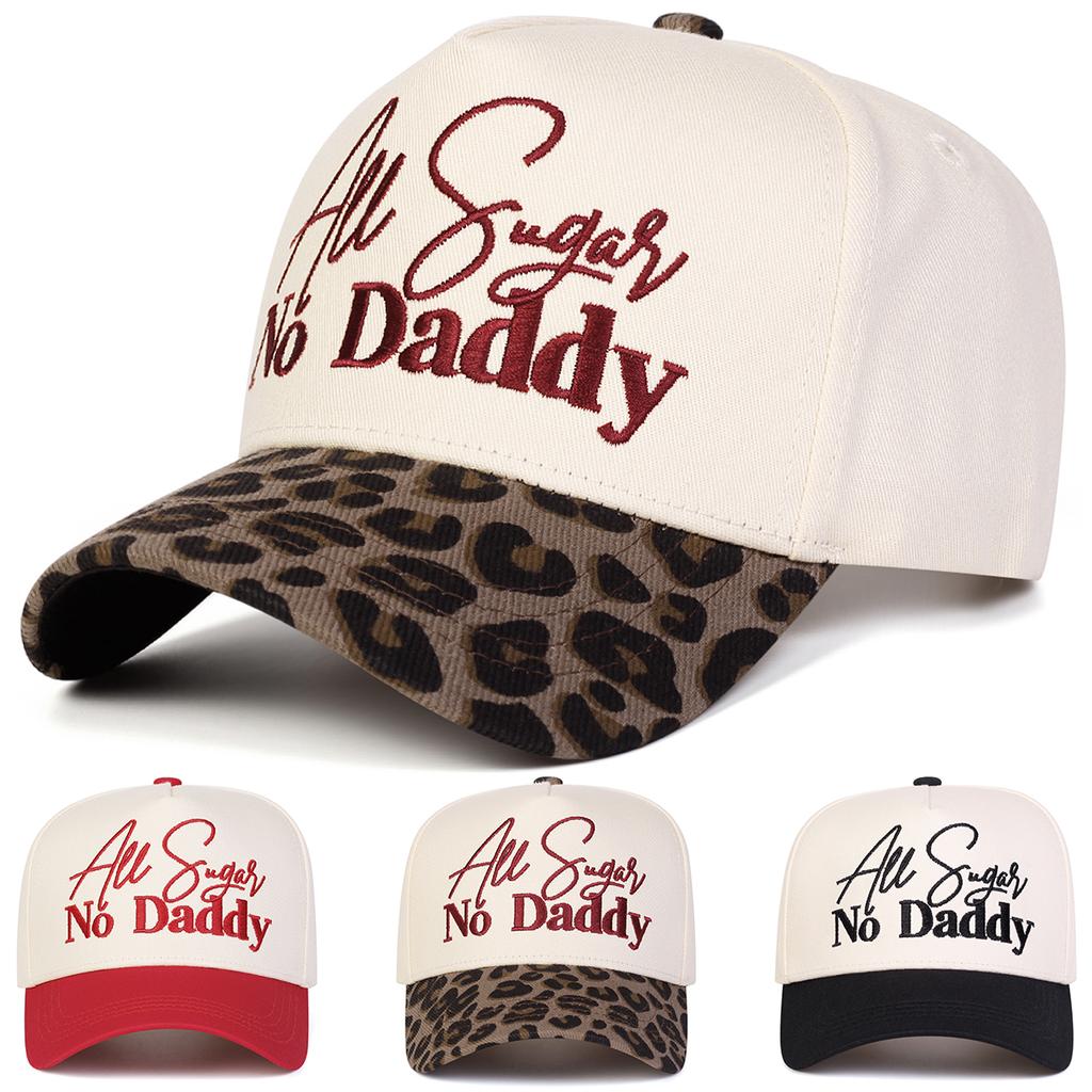 Unisex NO DADDY Letter Embroidery Baseball Caps Spring Autumn Outdoor Adjustable Casual Hats Sunscreen Hat Sports Cap
