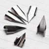 10Pcs Fountain Pen Nib Replacement Metal Fountain Pen Tip For Gothic Base English Handwriting Practice and Sketching