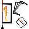 Transparent PVC Fishing Bait Cover, Fishing Lure Storage Bag, Scratch-resistant Storage Bag for Fishing Gear Hooks Tackle