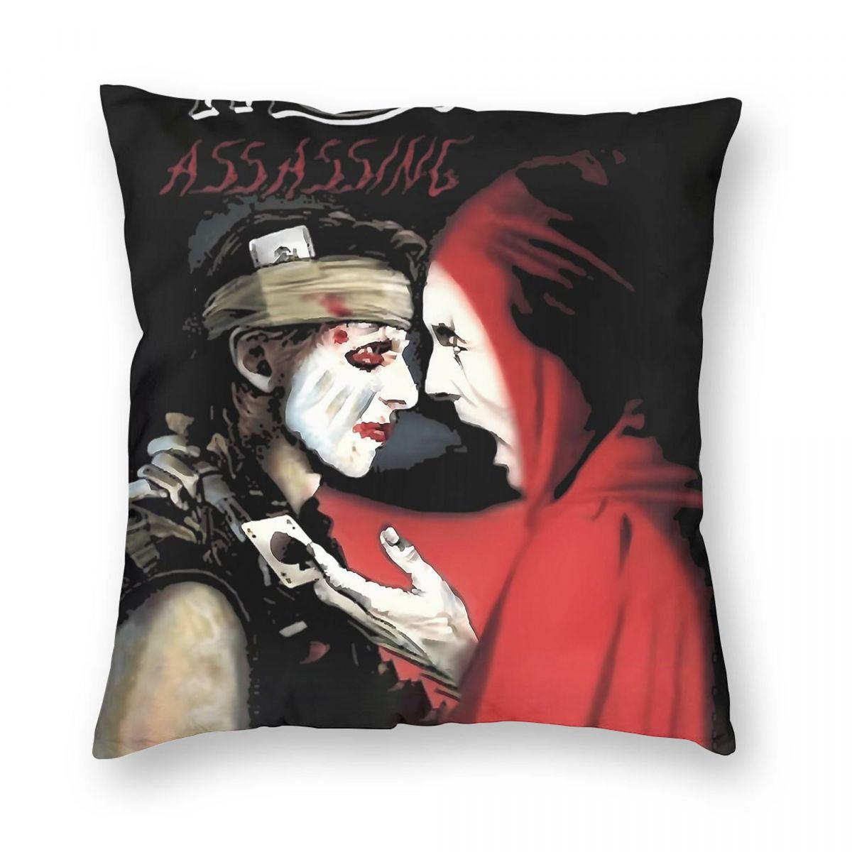 Marillion Band Assassing Album Square Pillowcase Polyester Linen Velvet Printed Zip Decorative Bed Cushion Cover 30x30cm