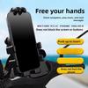 Motorcycle Phone Mount Holder Motorcycle Cellphone Mount, Bike Phone Handlebar Clamp for 4.7-7inch Phone