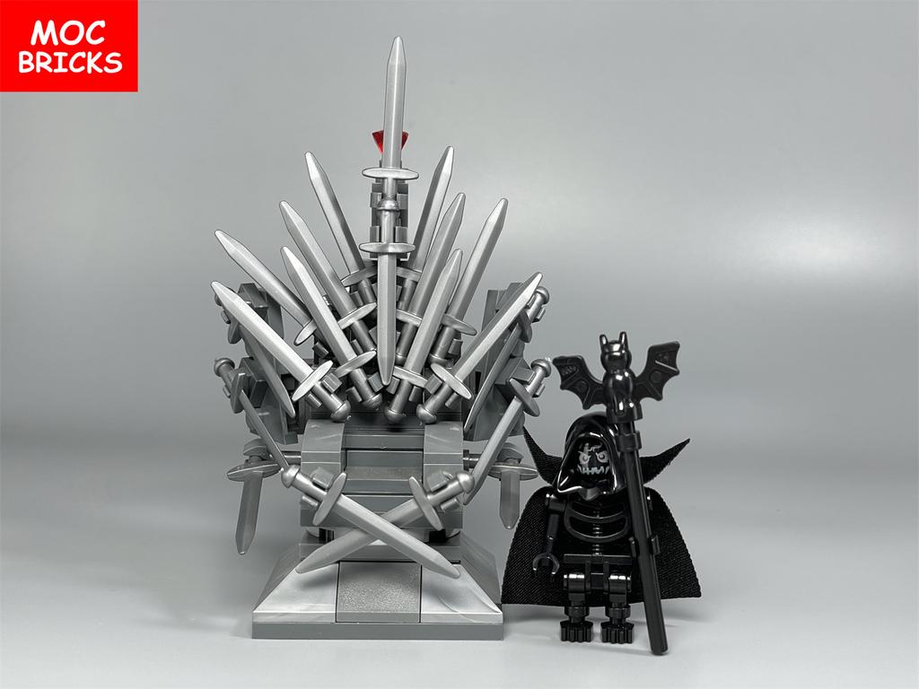 MOC Bricks DIY Dark Messenger Magicians Group Skull Skeleton Horse Thestrals Accessories Assembled Building Blocks Kids Boys Toy