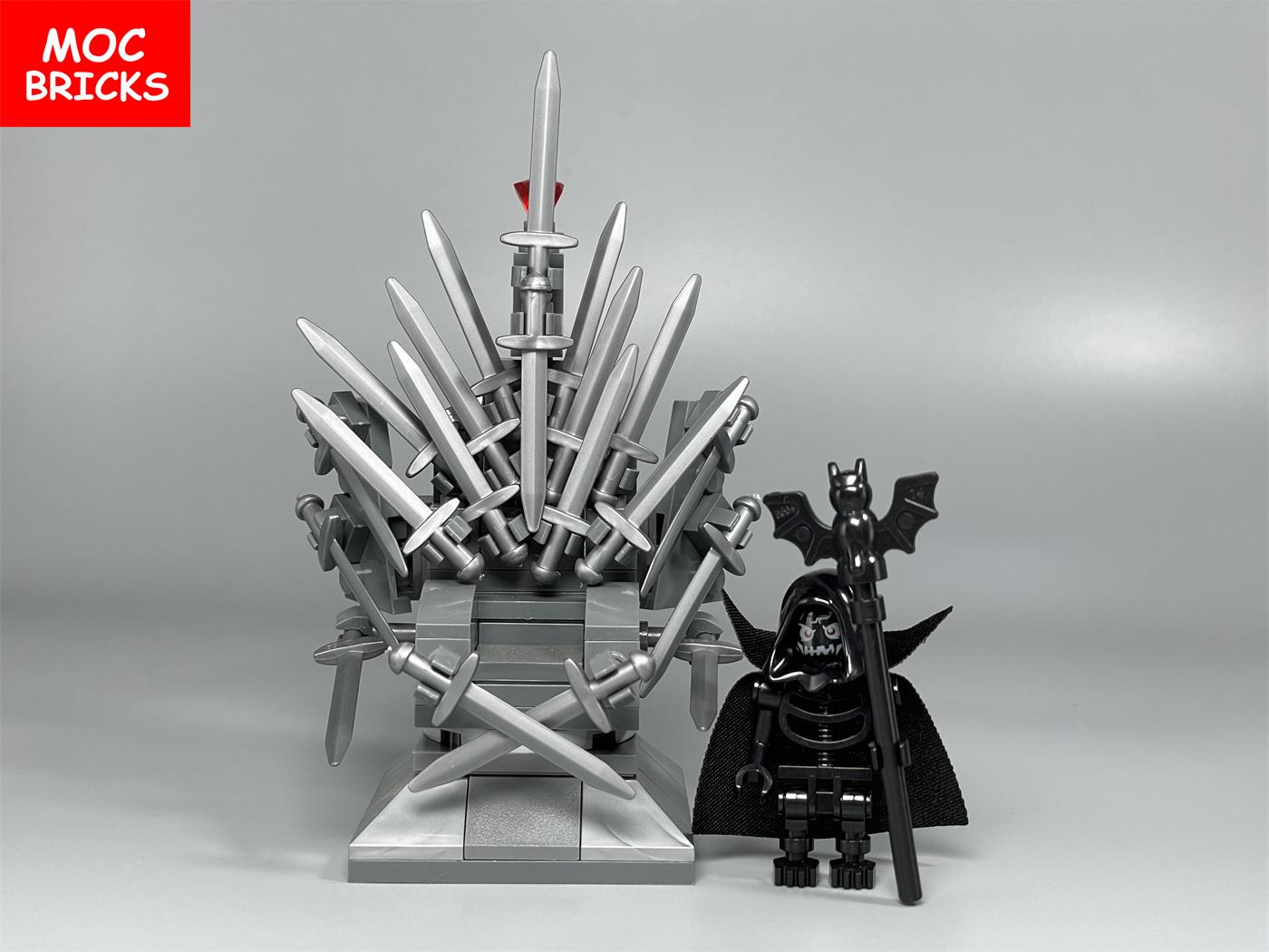 

MOC Bricks DIY Dark Messenger Magicians Group Skull Skeleton Horse Thestrals Accessories Assembled Construction Blocks Children Boys Toy