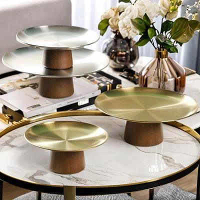 French Chic Dessert Stand: Elegant Afternoon Tea & Snack Tray for Luxurious Living Rooms