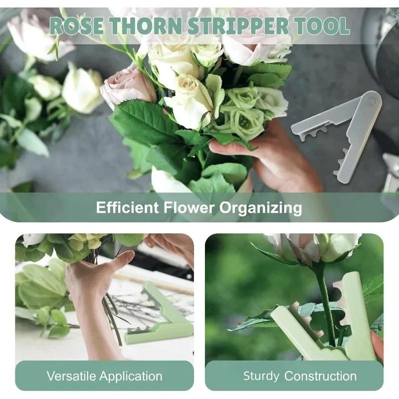 Rosenentferner Dornenentferner Blüten Dornen Stiel Blätter Entferner Rosenzange Tragbar Florist Gartenwerkzeuge Bonsaiwerkzeuge