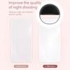 Soft Light Live Streaming Light Adjustable Brightness Phone Clip Light  Content Creator