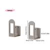 M-4Pcs Drill-Free Router Mounting Rack-Wall-Mounted Set-Top Box Holder For Living Room, Practical Organizer With Auxiliary Hooks
