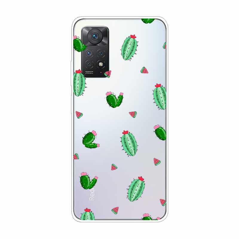 For Xiaomi Redmi Note 11 Pro 5G Case Transparent Soft TPU silicon Phone Cover For Xiaomi Redmi Note11 Pro 4G Case Clear Funda