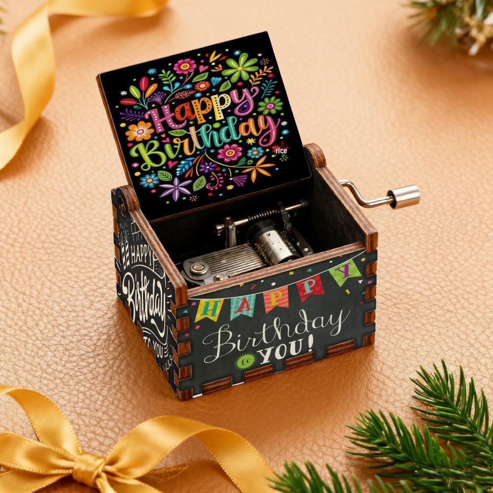 Carillon in Legno a Manovella - Otto Toni, Disponibile, Perfetto Regalo di Compleanno