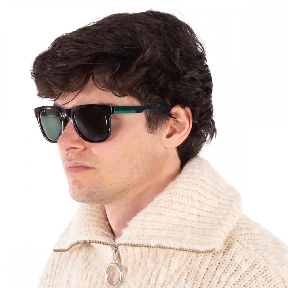 Lacoste Green Square Unisex Sunglasses L969s 001 54 Multi
