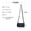 2025New Fashion Versatile Ear-Hanging Eaves Bag Niche Design Pillow Bag Commuting Large Capacity Single Shoulder Crossbody Bag