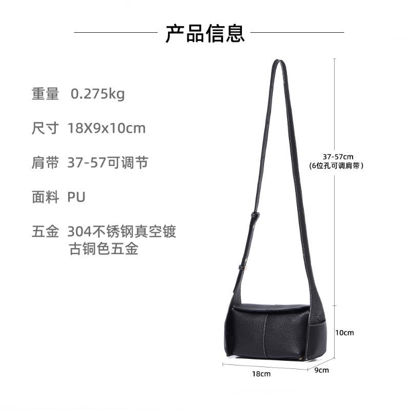 2025New Fashion Versatile Ear-Hanging Eaves Bag Niche Design Pillow Bag Commuting Large Capacity Single Shoulder Crossbody Bag