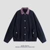Pure Cotton Jacket for Men's New Jacket American Washable Old Loose Casual Men's Spring and Autumn Clothing