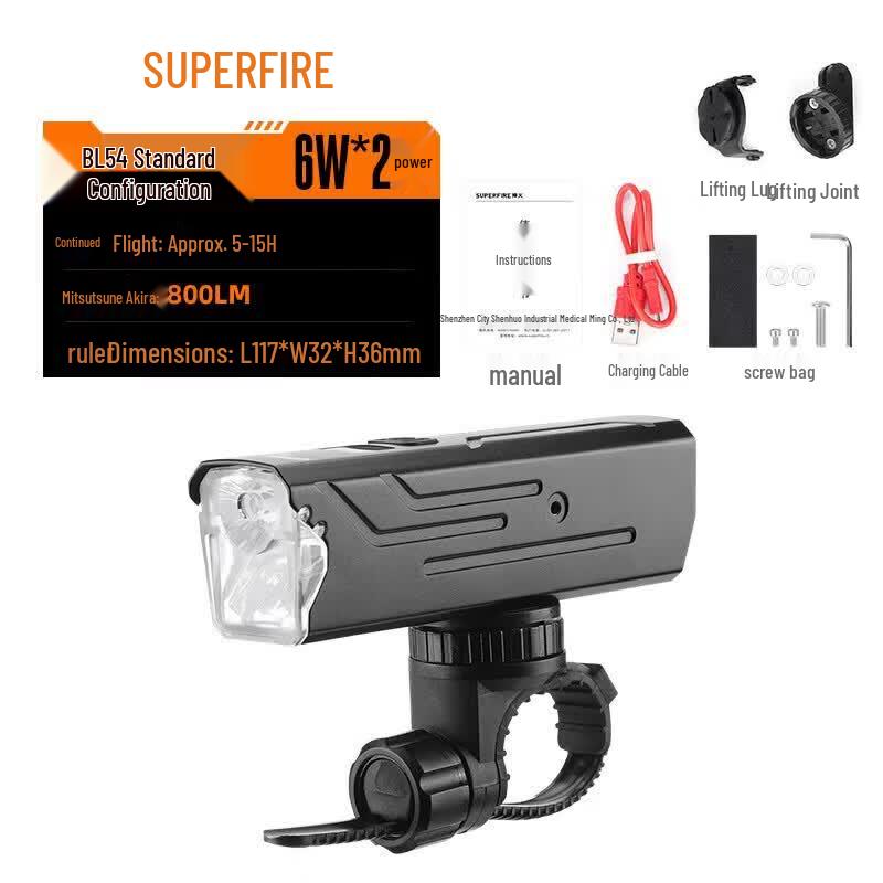 SupFire BL54 Rechargeable Bicycle Front Light