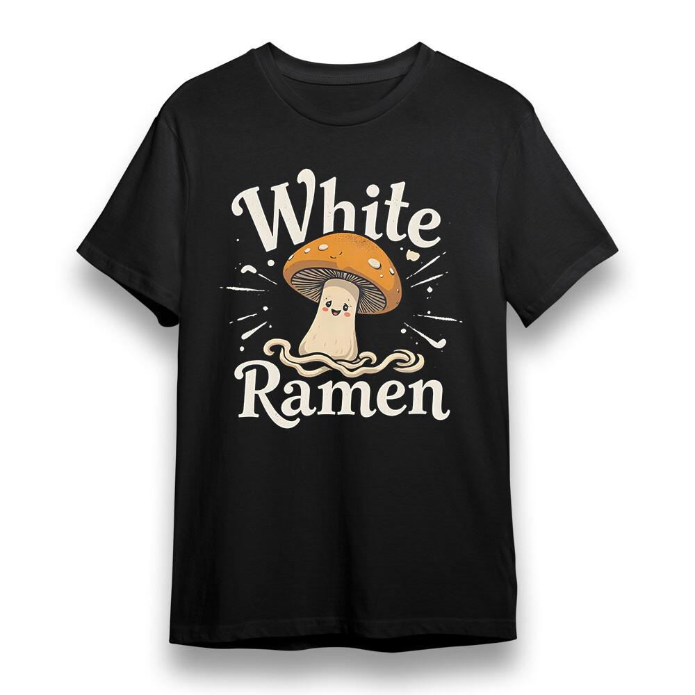 

Men s T-shirt With Cartoon Mushroom Graphic Unisex Black Cotton Plus Size Tee 4XL