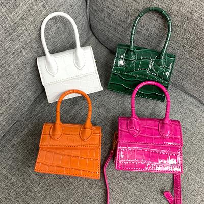 Standard Crocodile Leather Shoulder Bags for Women Small Ladies' Bags Mini Designer Bag