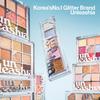 Unleashia Glitterpedia Eyeshadow 2 All of Brown Glitterpedia Eye Palette Palette Eye Makeup Point Makeup Vegan Cosmetics Korean Cosmetics [UNLEASHIA]