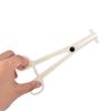 Disposable Sterile Slotted Round Navel Forcep Clamp Open Plier Ear Nose Piercing
