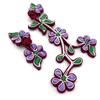 Flower Handmade Chinese Closure Buttons Knot Fastener for Sewing Cheongsam Tang Suit DIY Decorative Accessories