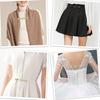 3 Pcs Cinch Clips for Women Clothing Vintage Dress-Clip Dress Back Gold Sliver and Black Waist Cincher Clip Cinch-Sweater Shawl Dress Clips Cinch