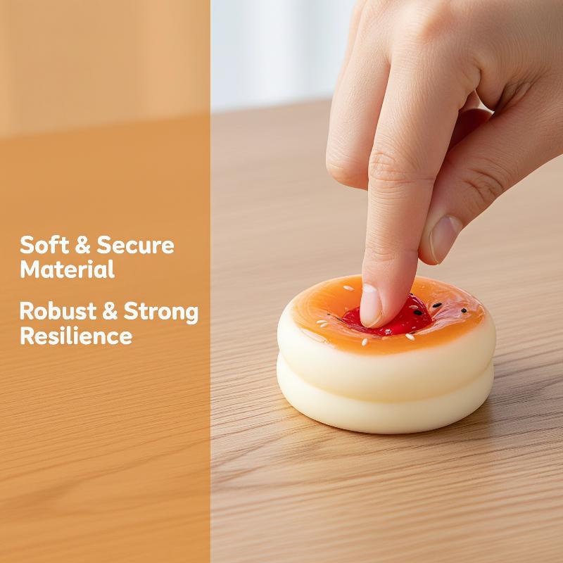 1Pcs Strawberry Blueberry Souffle Squeeze Stress Relief Toy Sensory Fidget Toy For Kids Adults