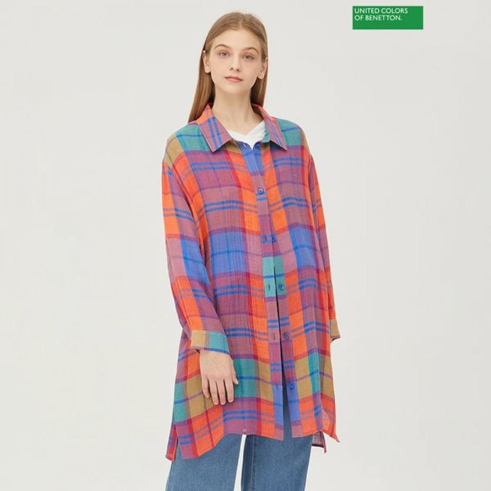 

Benetton Блуза Benetton Mir Check Babla6531 MU_multi/42