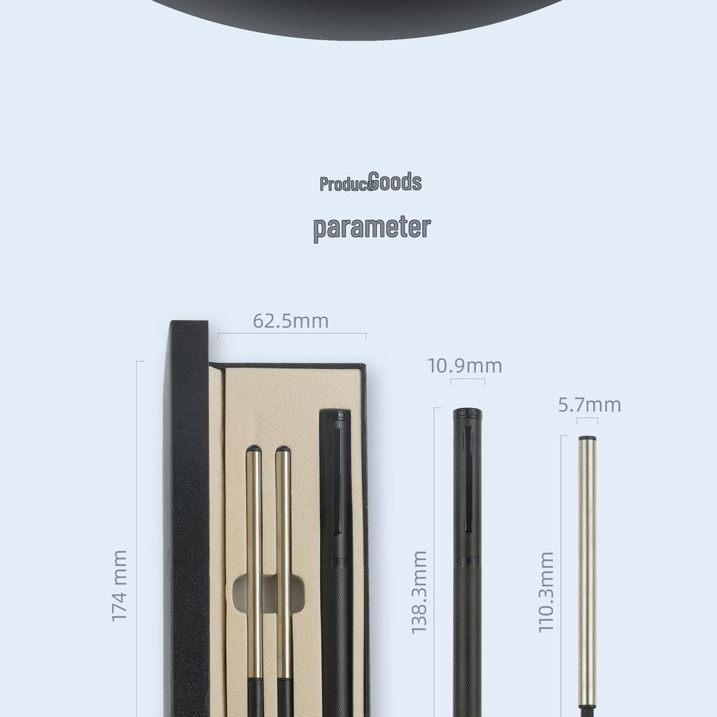 Metal Signature Ballpoint Pen for Office and Gifts