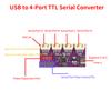 USB to TTL serial communication converter 6Mbps high-speed serial communication module 1/2/4/8 channels CH348/344/342/CH343 chip
