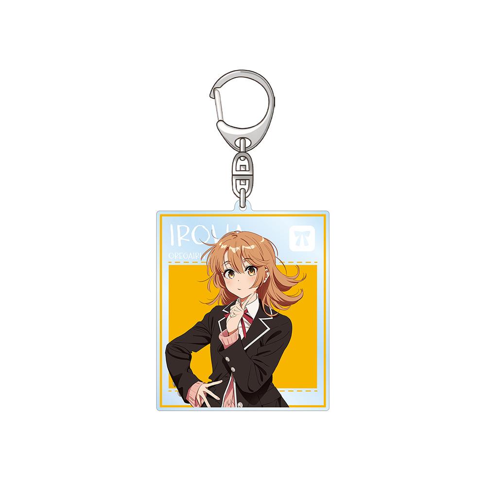 

My Teen Romance Comedy Smashes It Yukino Yui Iroha HD Acrylic Keychain Bag pendant Bag Charm anime goods Fans Charm Gifts 6 cm