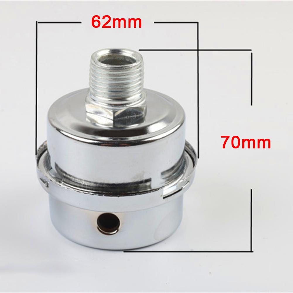 1Pc Air Compressor Muffler 12.5mm/ 16mm/ 20mm Air Filter Accessories Oil-Free Muffler Air Compressor Pump Parts