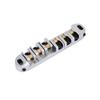 1 Set Ponte Sella a Rulli in Lega Parte di Ricambio per Chitarra Elettrica 6 Corde Stile LP(Argento)