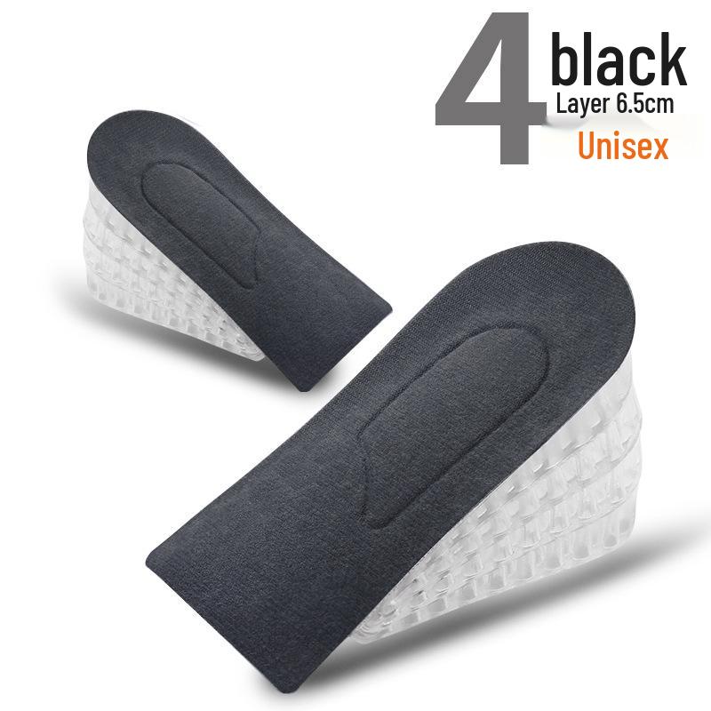 Unisex Niewidoczne Silikonowe Wkładki Zwiększające Wzrost, Zimowe Półwkładki
