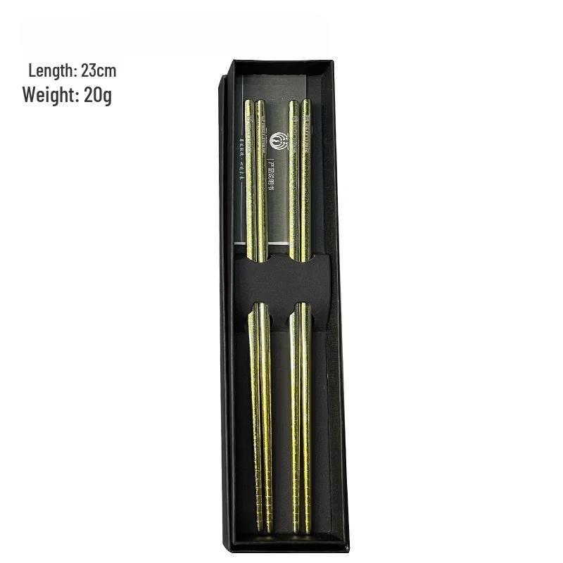Colorful Titanium Chopsticks Gift Set