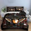 Motorcycle, wings, and text. Bedding sets Duvet cover sets Duvet covers Pillowcases(1* Duvet Cover 2* Pillowcases without duvet insert)