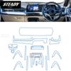 Per BMW U10 U11 X1 X2 Ix1 Console Centrale Interno Auto Pellicola Protettiva Trasparente in TPU Pellicola Riparatrice Antigraffio PPF Refit