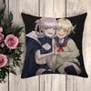 Anime Pillow Chainsaw Man Decorative Pillowcases  Sofa Cushions Cushion Cover  Pilow Cases Throw Pillows Fall Decor