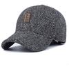 Men Winter Earflap Baseball Cap Cotton Suitable for Winter Outdoor Running