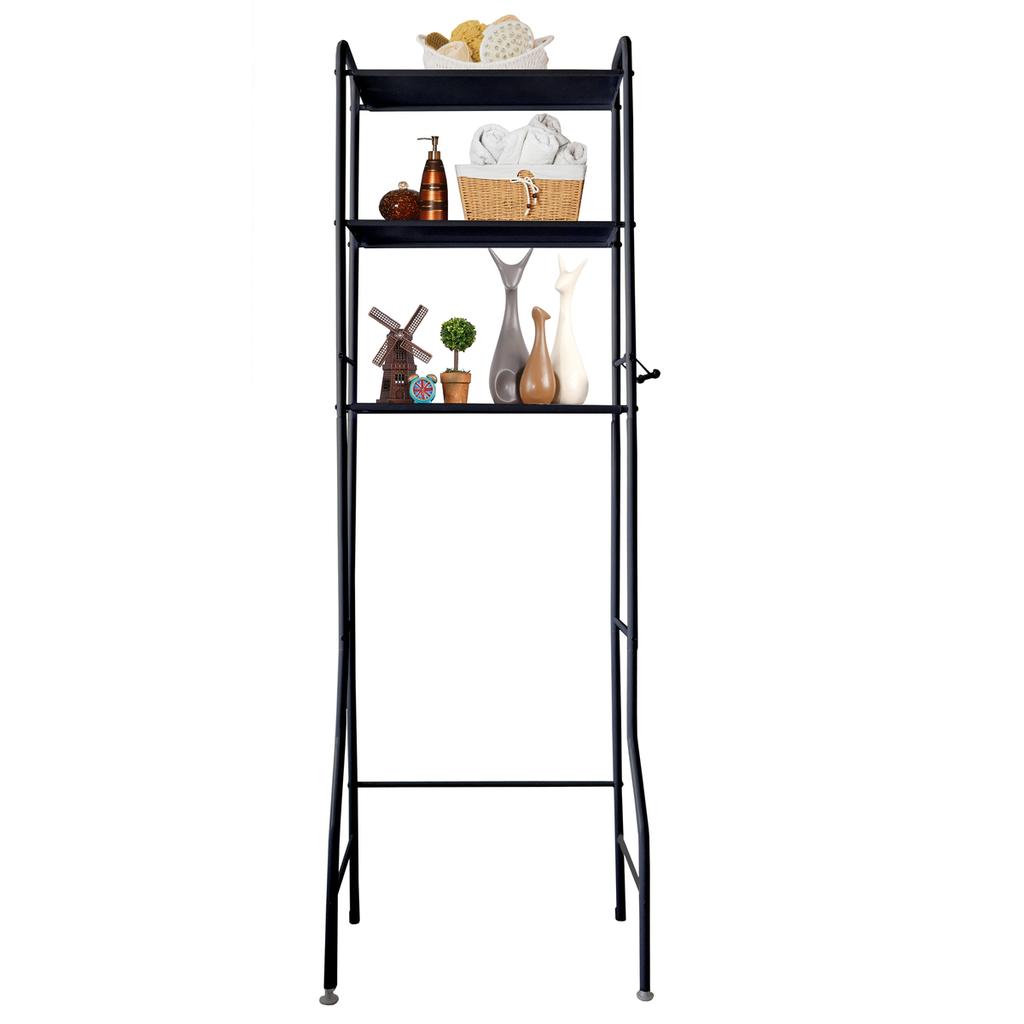 Regal über Toilette WC Badezimmer 3 Etagen Nyana Home 150x50x18cm